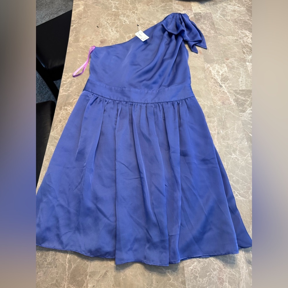 THE LIMITED One Shoulder Bow
Silky Cocktail Dress Size 6